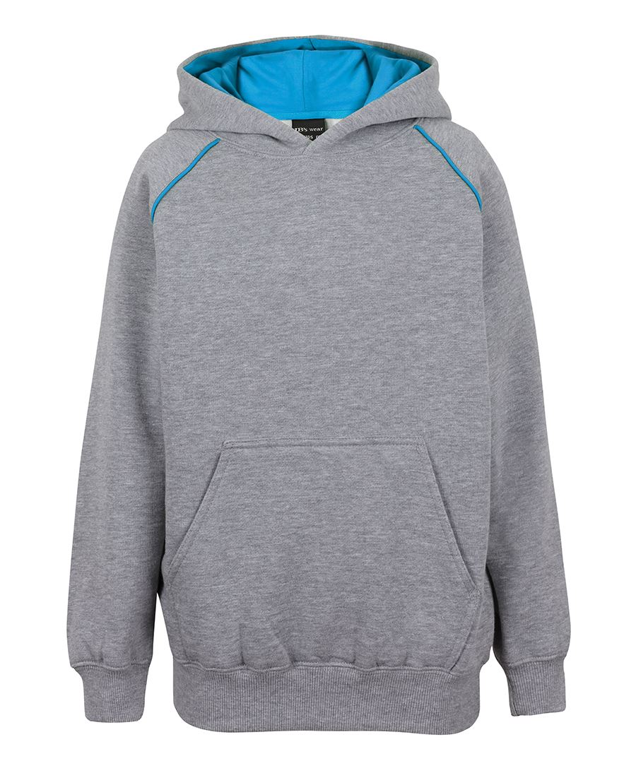 JB'S KIDS & ADULTS CONTRAST FLEECY HOODIE - 3CFH