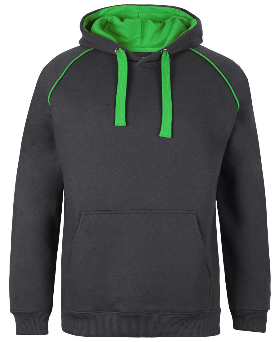 JB'S KIDS & ADULTS CONTRAST FLEECY HOODIE - 3CFH