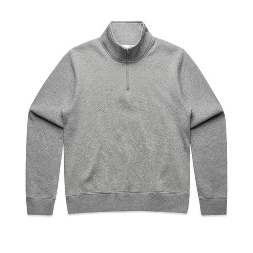 Wo's Stencil Half Zip Crew - 4125