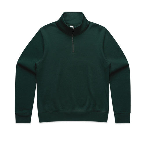 Wo's Stencil Half Zip Crew - 4125