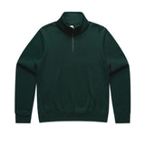 Wo's Stencil Half Zip Crew - 4125