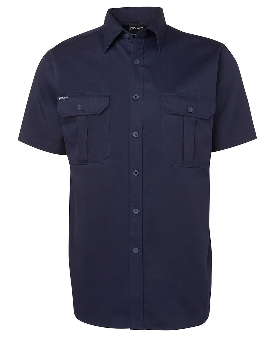 JB'S S/S 190G WORK SHIRT
