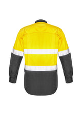 Mens Rugged Cooling Hi Vis Taped Long Sleeve Shirt