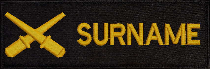 Navy Name Bar: Ceremonial & Weapons