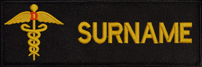 Navy Name Bar: Dental Assistant