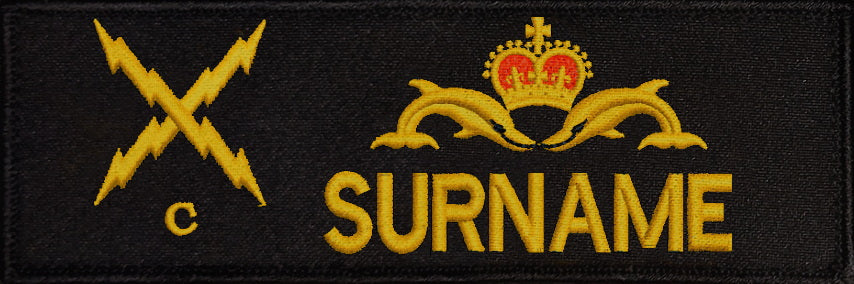 Navy Name Bar: Electronic Communications - Submariner