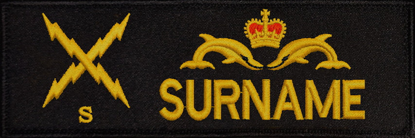 Navy Name Bar: Electronic Systems - Submariner